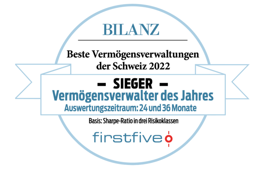 BILANZ – Beste Vermögensverwaltungen der Schweiz 2022 – Sieger Vermögensverwalter des Jahres